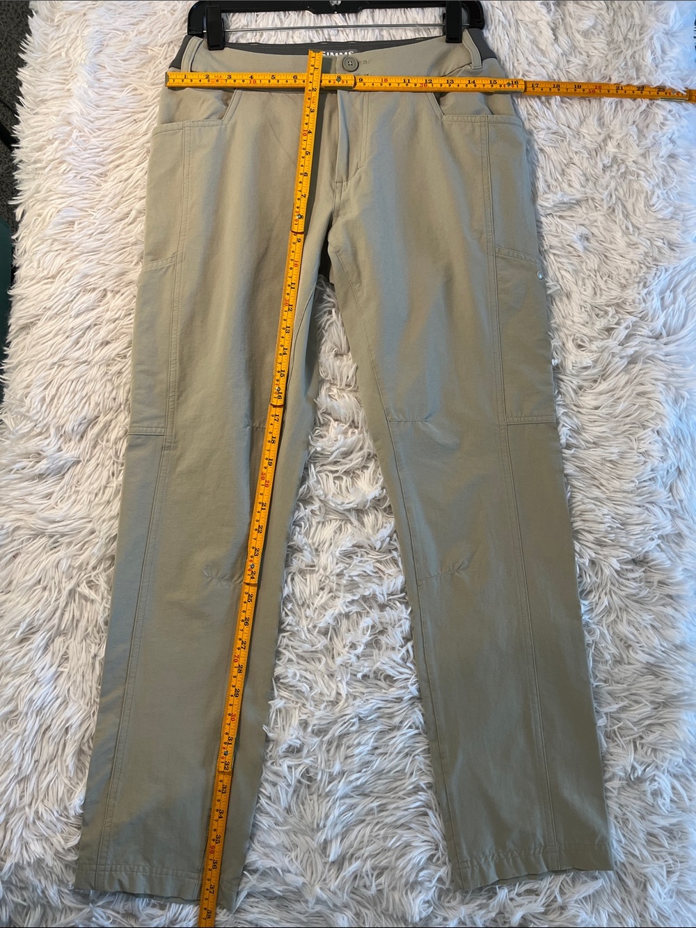 Simms Pants Women  Mataura Cargo River Water Resistant Fishing Gorpcore small - Picture 3 of 6
